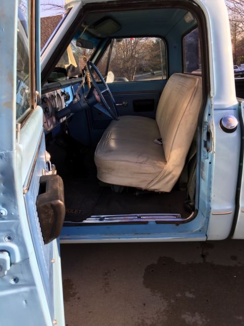 1968 Blue GMC C20 Crew Cab Pickup