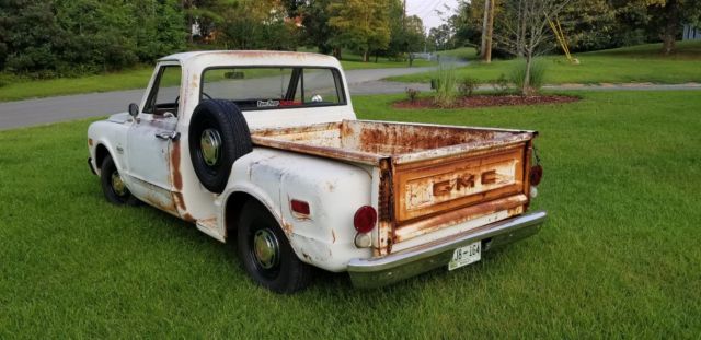 1968 White Chevrolet C-10 Standard Cab Pickup