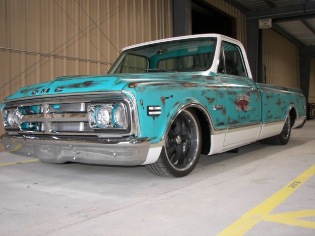 1968 Teal GMC C15/C1500 Pickup Truck