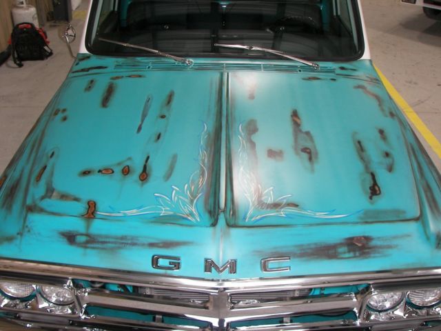 1968 Teal GMC C15/C1500 Pickup Truck