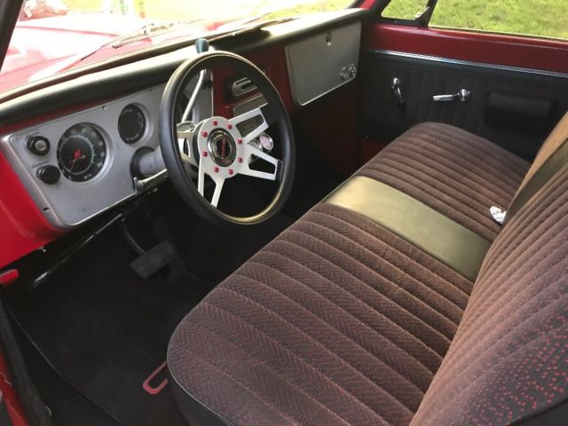 1968 Red Chevrolet C-10 Truck