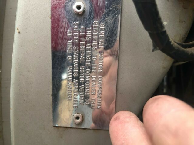 1968 blue GMC Handibus Extended Passenger Van