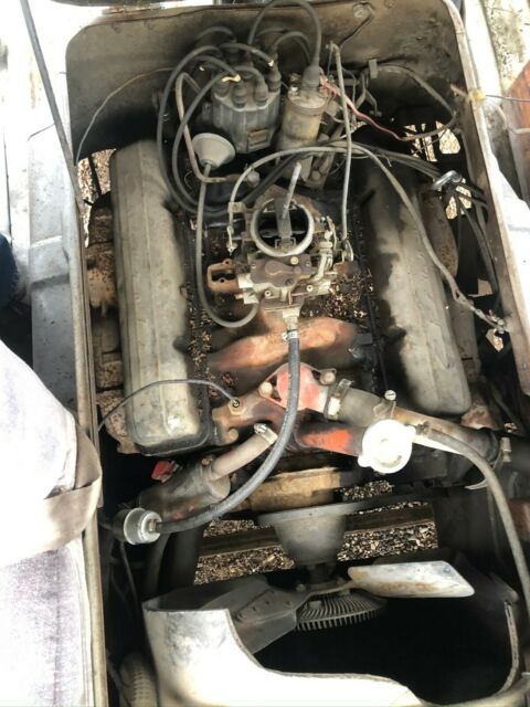 1968 blue GMC Handibus Extended Passenger Van