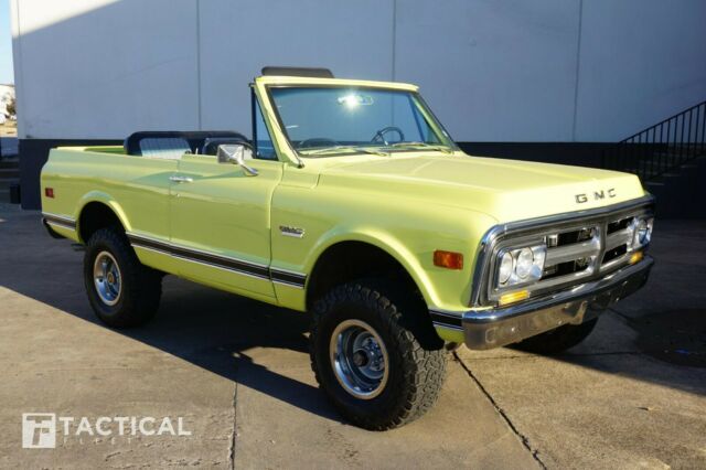 1968 Yellow GMC Jimmy SUV