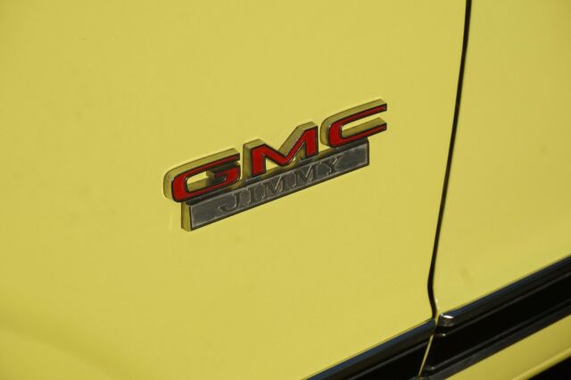 1968 Yellow GMC Jimmy SUV