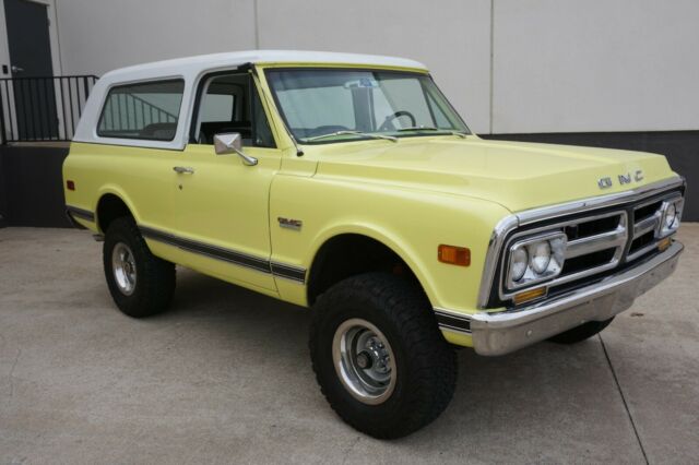 1968 Yellow GMC Jimmy SUV
