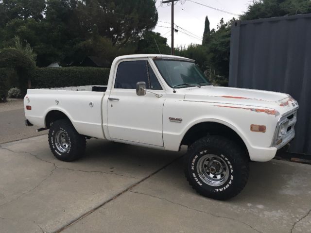 1968 White GMC K10 Standard Cab Pickup