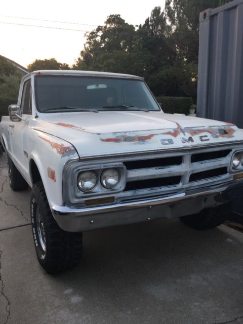 1968 White GMC K10 Standard Cab Pickup