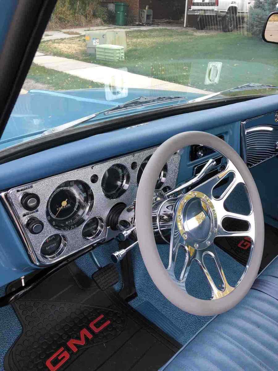1968 Blue GMC K10 Pickup