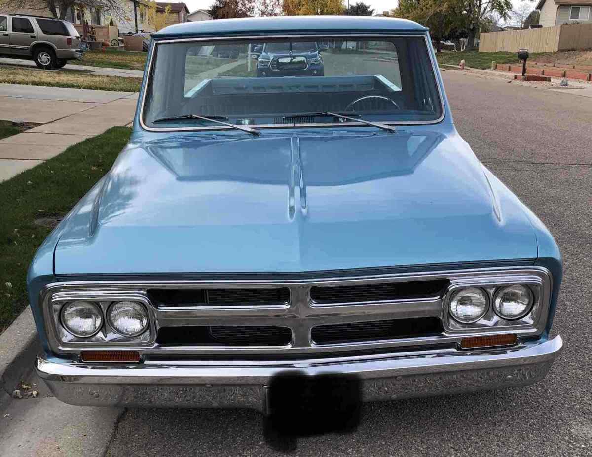 1968 Blue GMC K10 Pickup