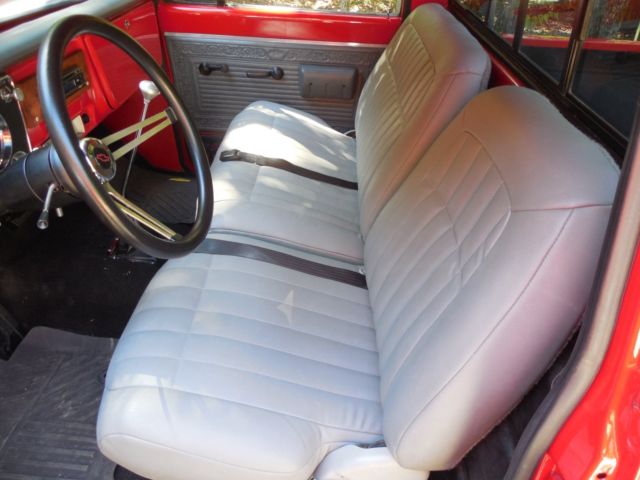 1968 Red Chevrolet C-10 Standard Cab Pickup