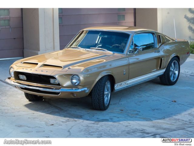 1968 Gold Ford Mustang