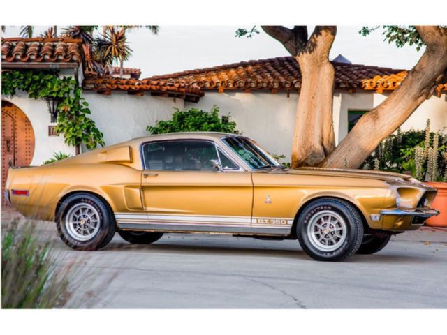 1968 Gold Ford Mustang