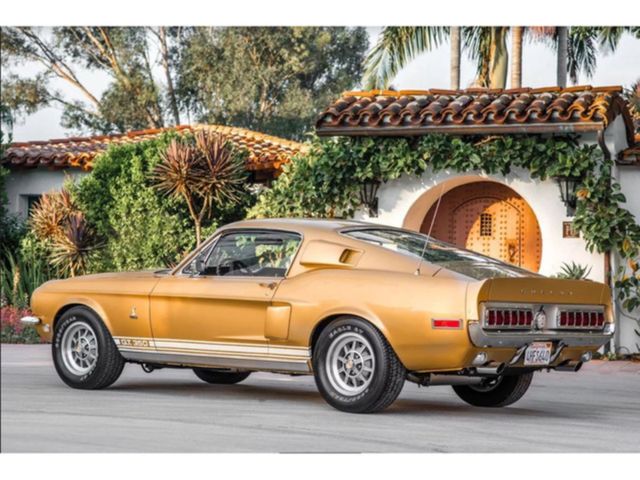 1968 Gold Ford Mustang