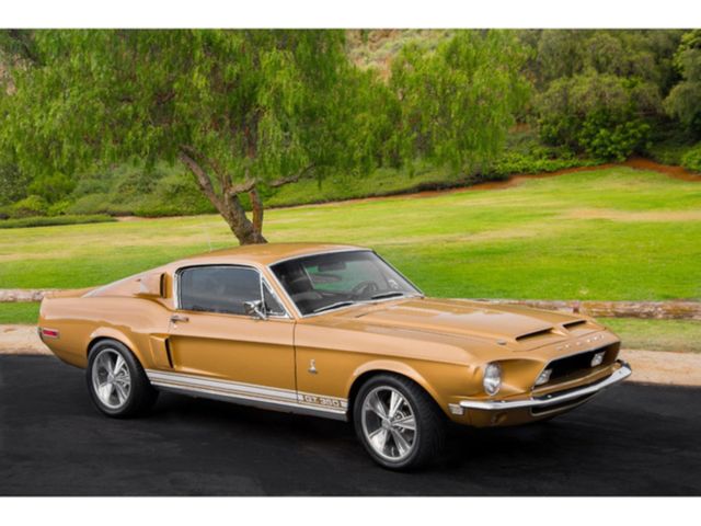 1968 Gold Ford Mustang
