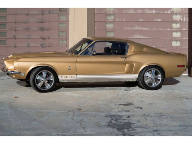 1968 Gold Ford Mustang