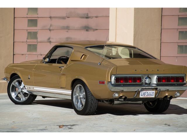 1968 Gold Ford Mustang