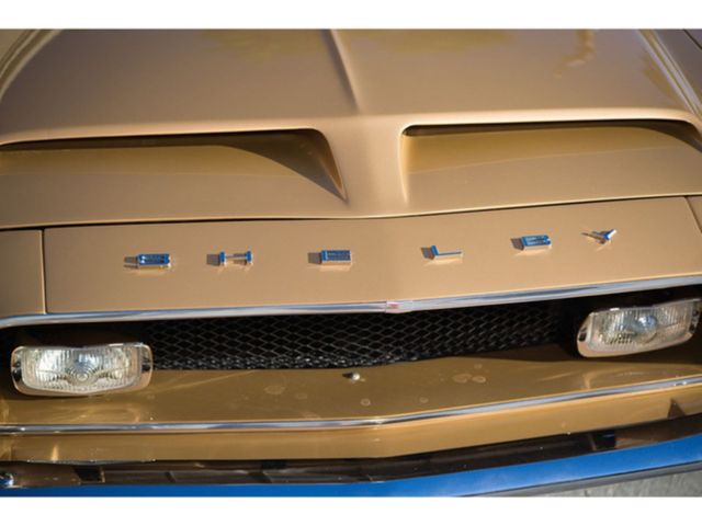 1968 Gold Ford Mustang