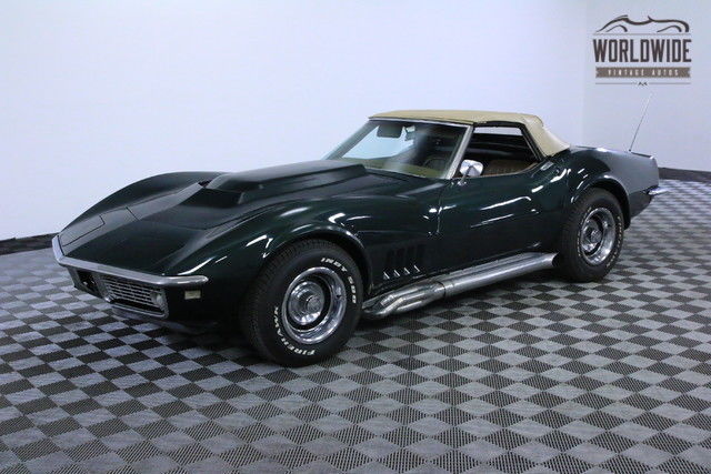 1968 Green Chevrolet Corvette