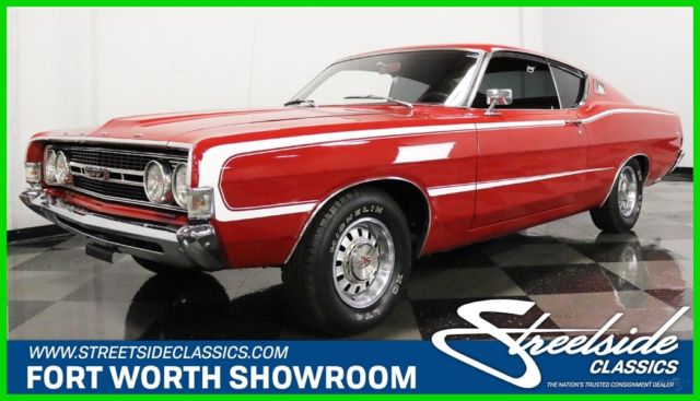 1968 Red Ford Torino