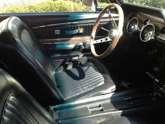 1968 Blue Ford Mustang Coupe