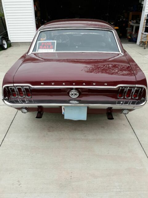 1968 Red Ford Mustang Coupe
