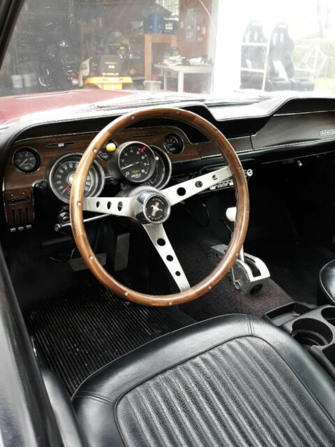 1968 Red Ford Mustang Coupe