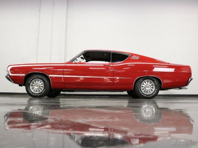 1968 Red Ford Torino