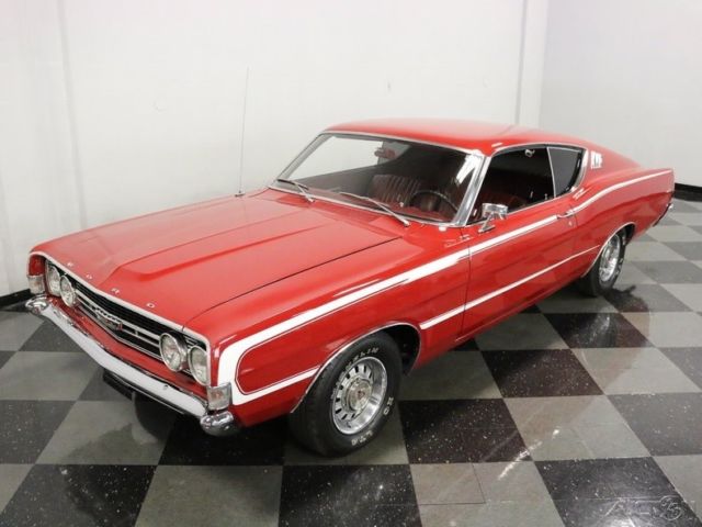 1968 Red Ford Torino