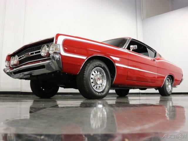 1968 Red Ford Torino