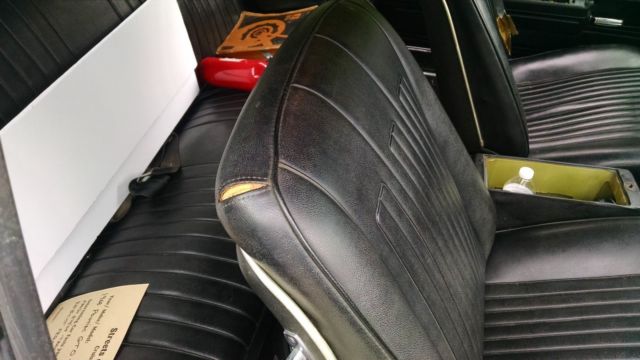 1968 Black Pontiac GTO