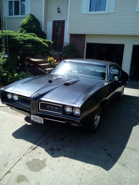 1968 Black Pontiac GTO