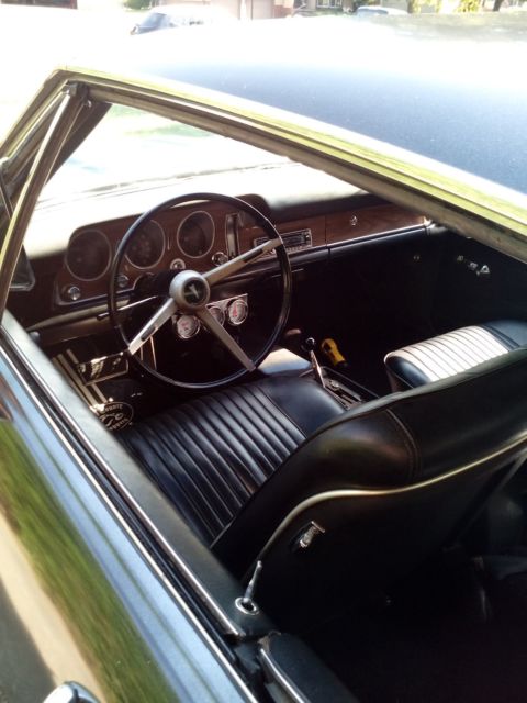 1968 Black Pontiac GTO