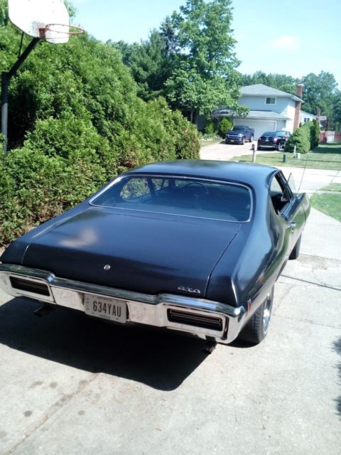 1968 Black Pontiac GTO
