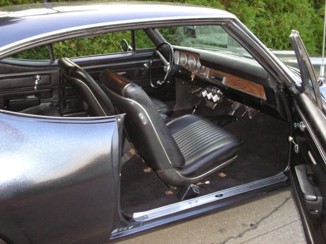 1968 Black Pontiac GTO