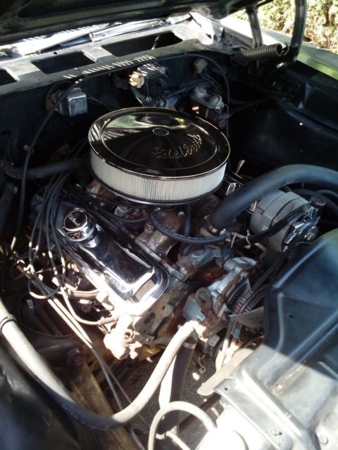 1968 Black Pontiac GTO