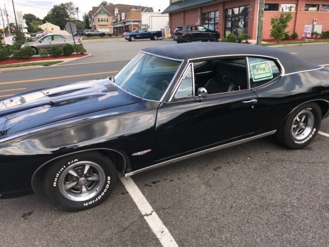 1968 Black Pontiac GTO Coupe