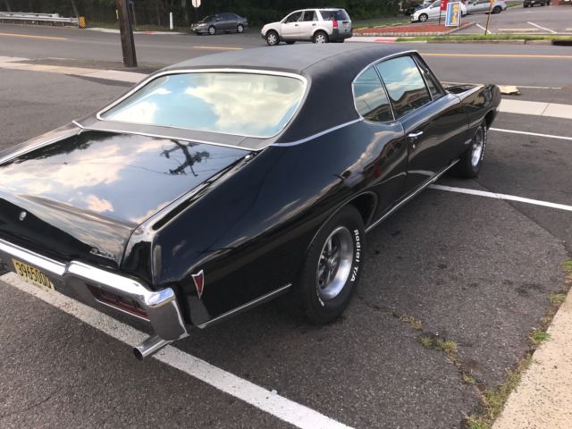 1968 Black Pontiac GTO Coupe