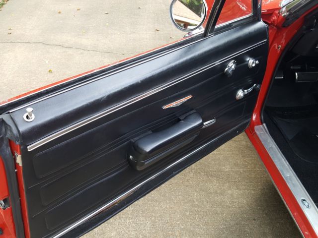 1968 Red Pontiac GTO Convertible