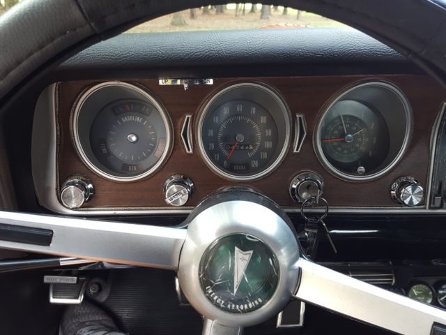 1968 Red Pontiac GTO Convertible