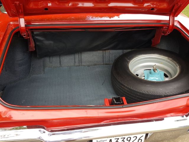 1968 Red Pontiac GTO Convertible