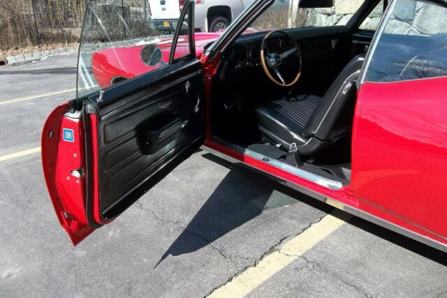 1968 Red Pontiac GTO Convertible