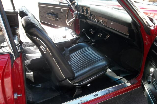 1968 Red Pontiac GTO Convertible