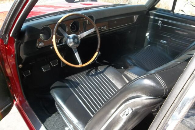 1968 Red Pontiac GTO Convertible