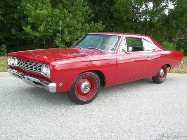 1968 Red Plymouth Road Runner