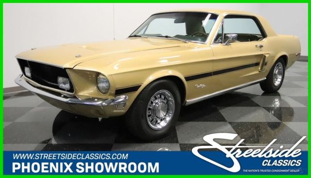 1968 Tan Ford Mustang