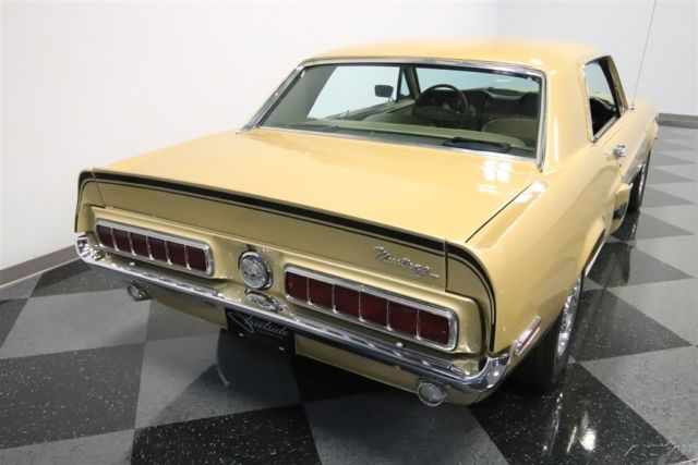 1968 Tan Ford Mustang