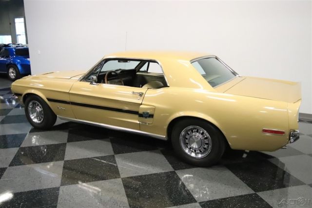 1968 Tan Ford Mustang