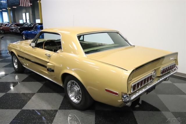 1968 Tan Ford Mustang