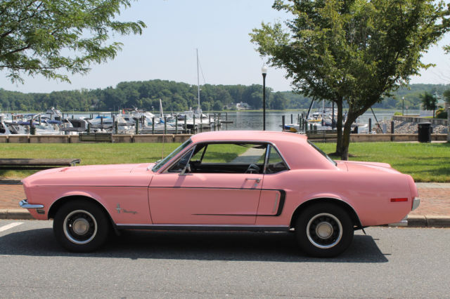 1968 Hot Pink Ford Mustang Coupe